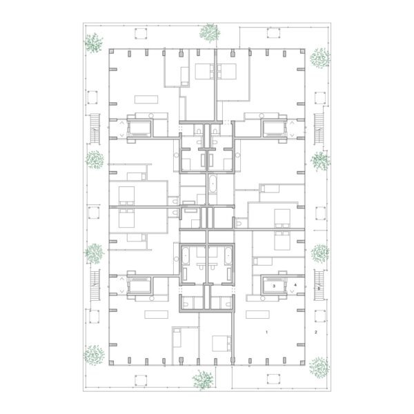 Elephant - Edificio de apartamentos De Voortuinen