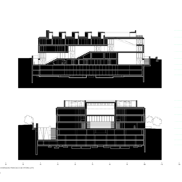 Tuñón y Albornoz - Edificio de Ladrillo Universidad Francisco de Vitoria (Luis Asín)