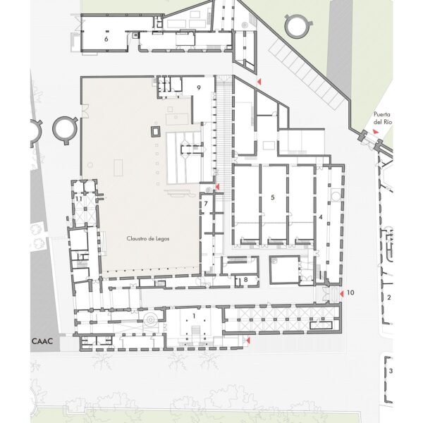 Reina & Asociados - Adecuación del Claustro de Legos del Monasterio de Santa María de las Cuevas (Fernando Alda)