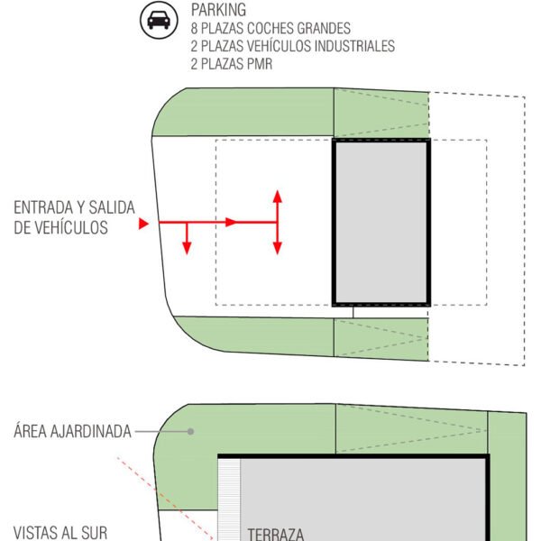 Israel Alba Estudio - Sede Cruz Roja (Jesús Granada y María Arias)