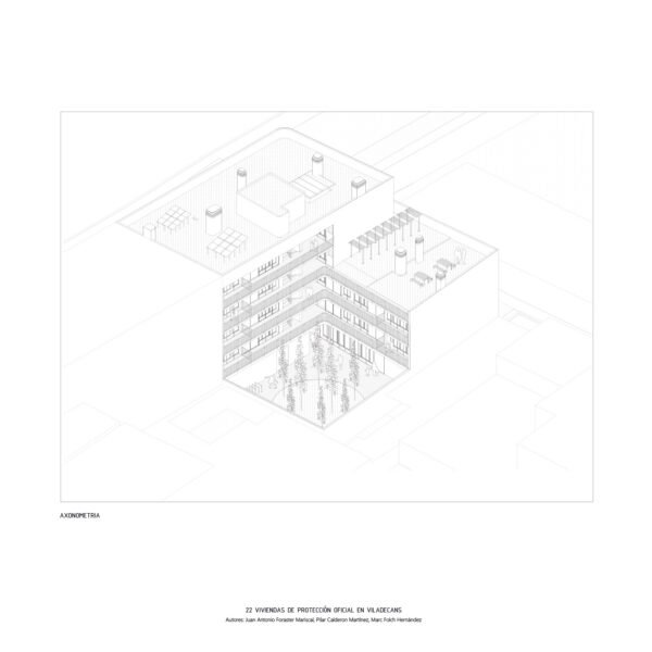 22 Viviendas sociales | AV 62 + Calderon-Folch