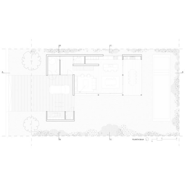 Anibal Bizzotto + Bruno Sirabo - Casa en Santa Emilia (Albano García)
