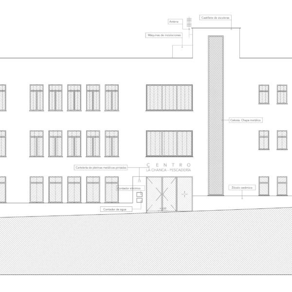 Med Arquitectos - Centro Social La Chanca-Pescadería (Juanan Barros)
