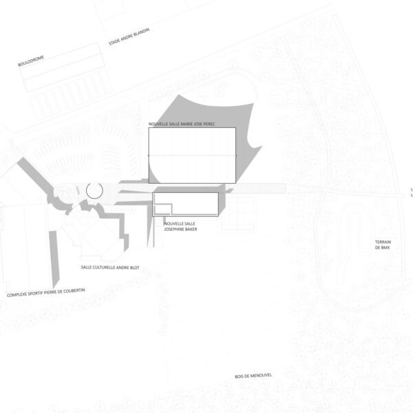 Onze04 arquitectes - Complejo deportivo y cultural Joséphine Baker - Marie-José Perec (Juan Cardona)