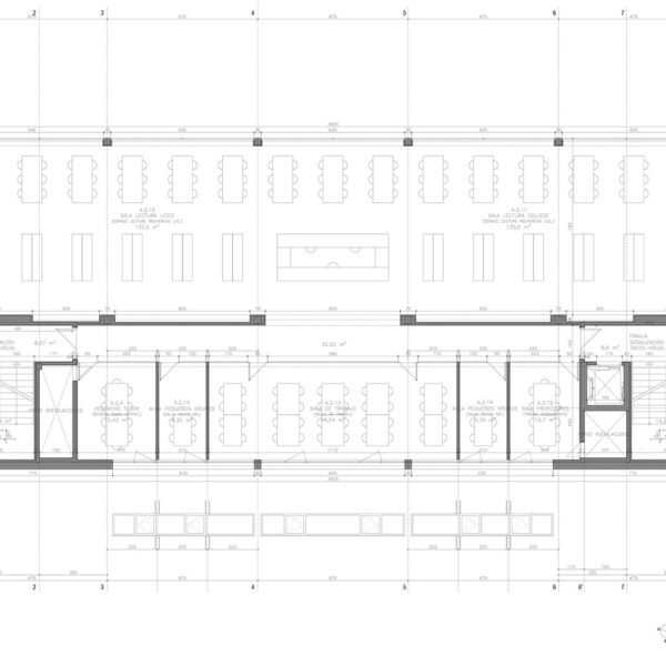 Campo Baeza - Biblioteca del Liceo Francés (Javier Callejas Sevilla)