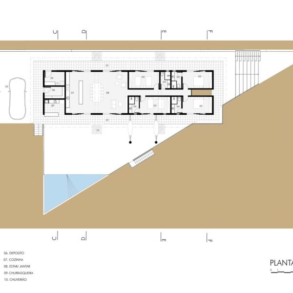 Lins Arquitetos Associados - Casa Arajara (Joana França)