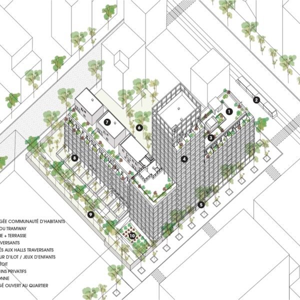 Rémy MARCIANO architecte - Edificio Mixto Mediterráneo Alpha XXL (Stéphane Aboudaram - we are content (s))
