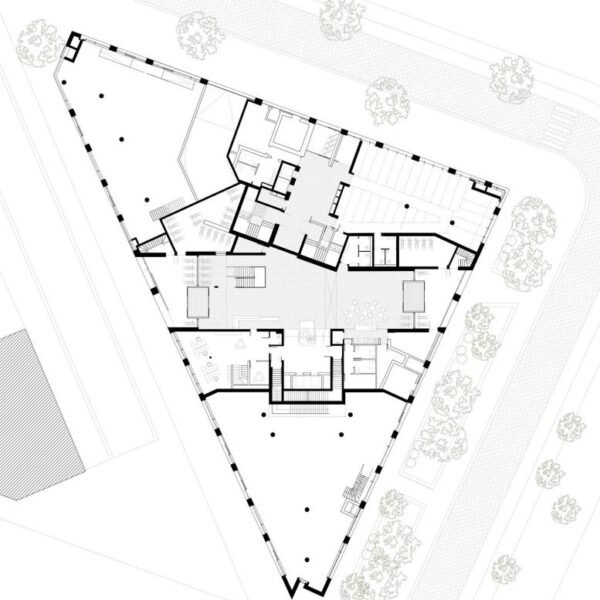 OAB + Peñín Arquitectos + AFAA - Sede EMH (Joan Guillamat)