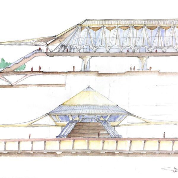 Santiago Calatrava - Estación ferroviaria de Mons (Oliver Schuh )