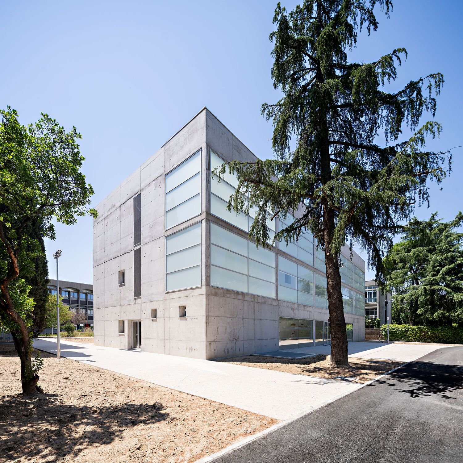 Campo Baeza - Biblioteca del Liceo Francés (Javier Callejas Sevilla)