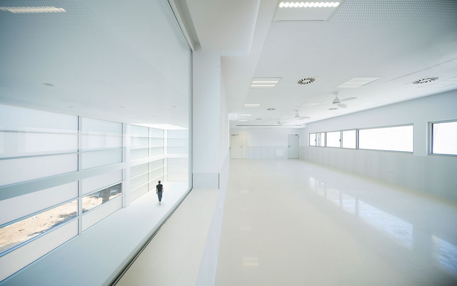 Campo Baeza - Biblioteca del Liceo Francés (Javier Callejas Sevilla)