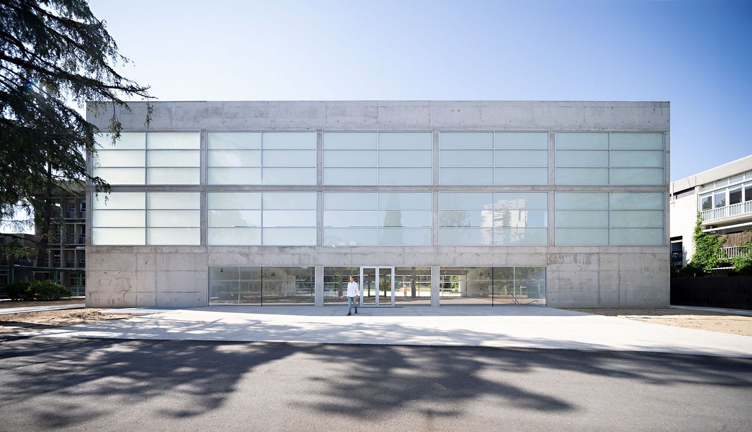 Campo Baeza - Biblioteca del Liceo Francés (Javier Callejas Sevilla)