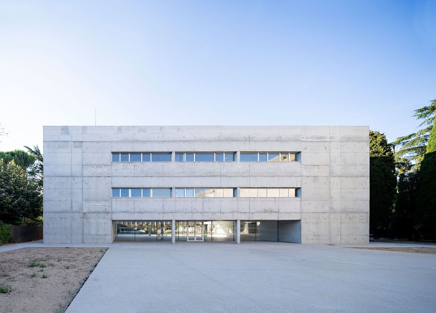 Campo Baeza - Biblioteca del Liceo Francés (Javier Callejas Sevilla)