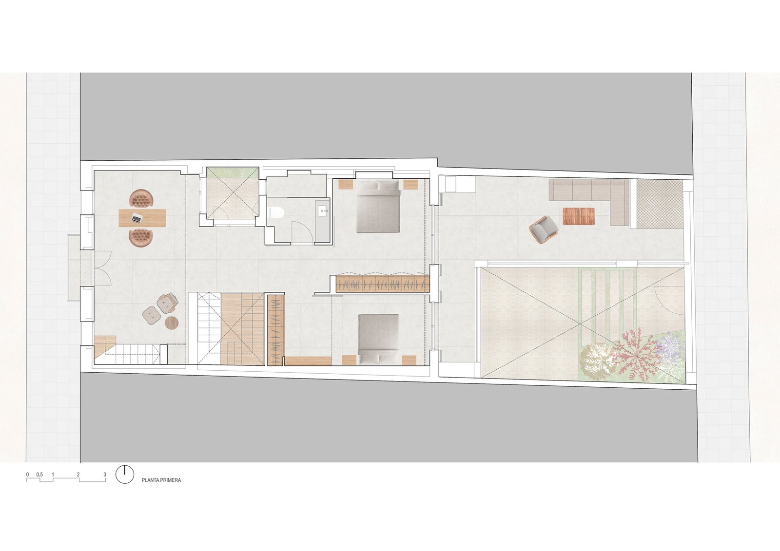 Casa en el Cabanyal | Montse Vicent + mmarq arquitectura y urbanismo + Ambau