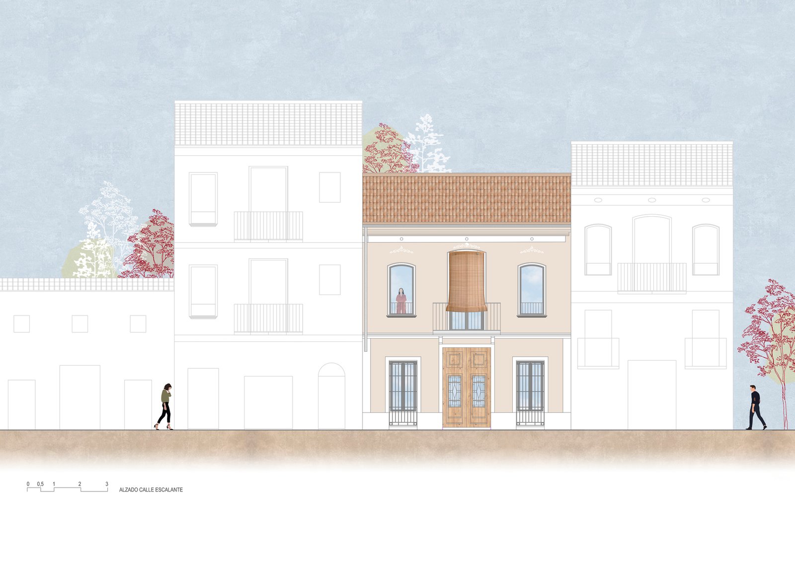 Montse Vicent + mmarq + Ambau - Casa en el Cabanyal (Germán Cabo)