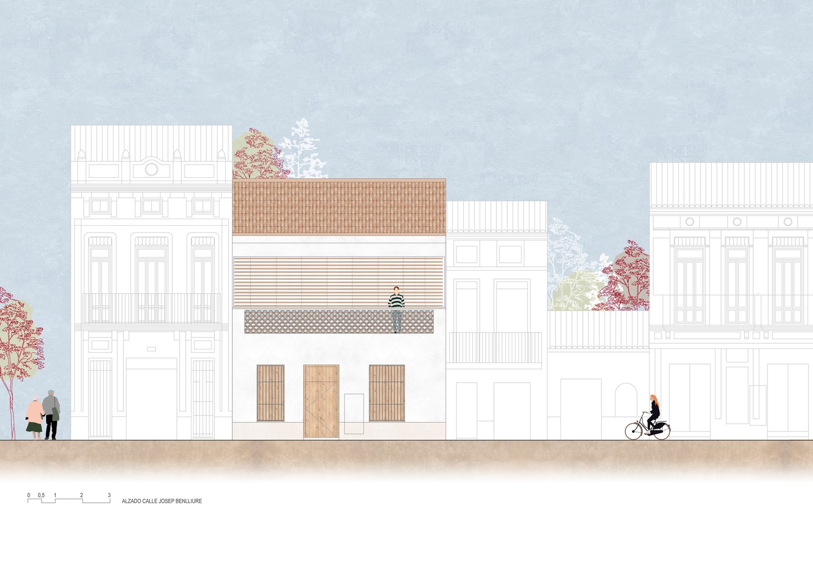 Montse Vicent + mmarq + Ambau - Casa en el Cabanyal (Germán Cabo)