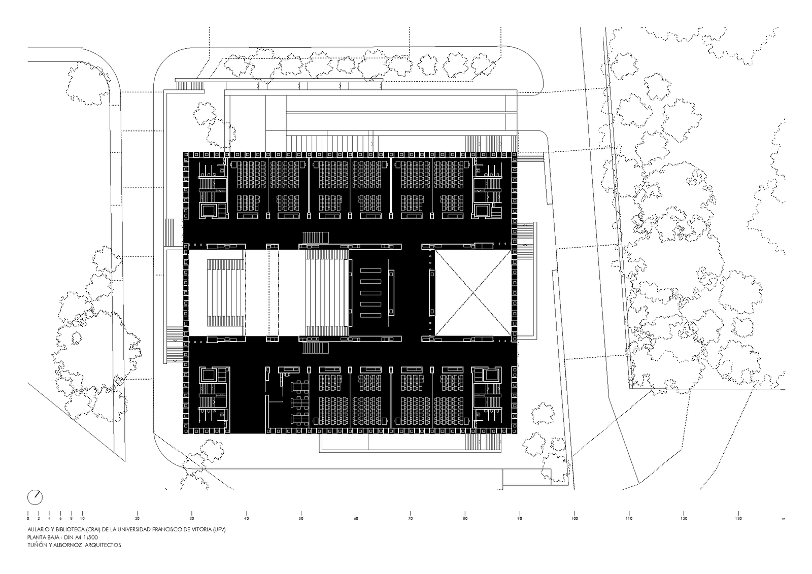 Edificio de ladrillo en la UFV | Tuñón y Albornoz Arquitectos (Luis Asín)