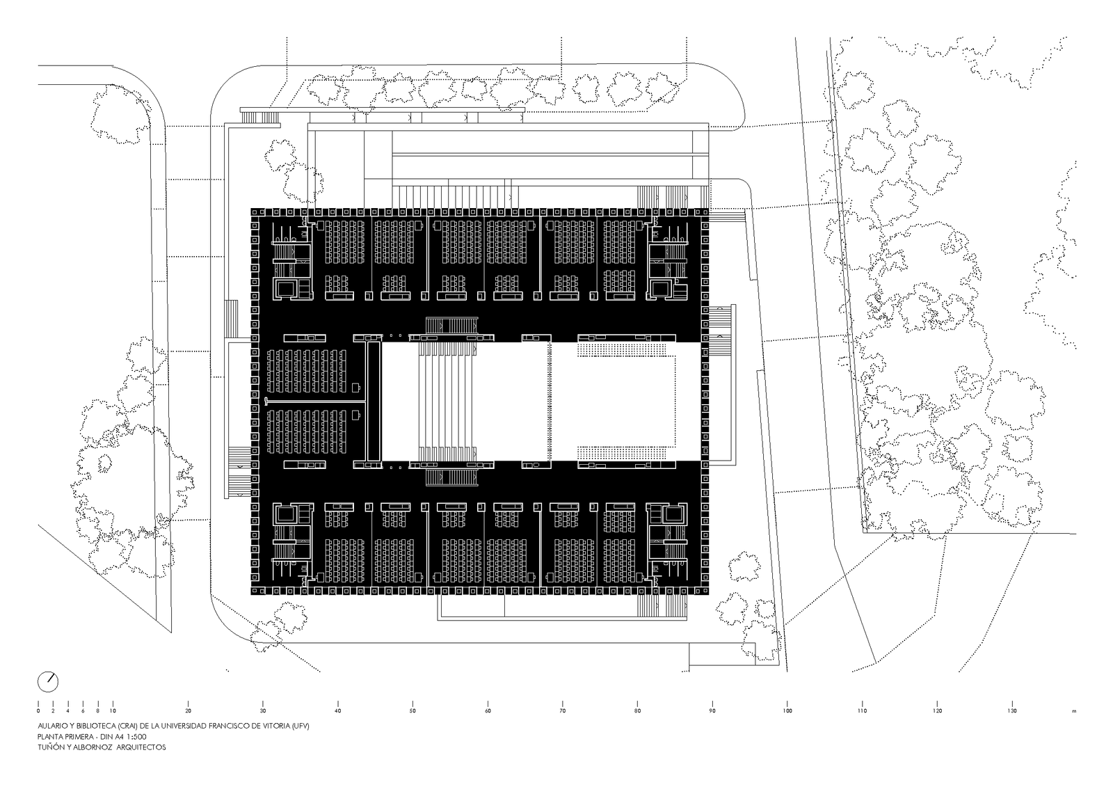 Edificio de ladrillo en la UFV | Tuñón y Albornoz Arquitectos (Luis Asín)