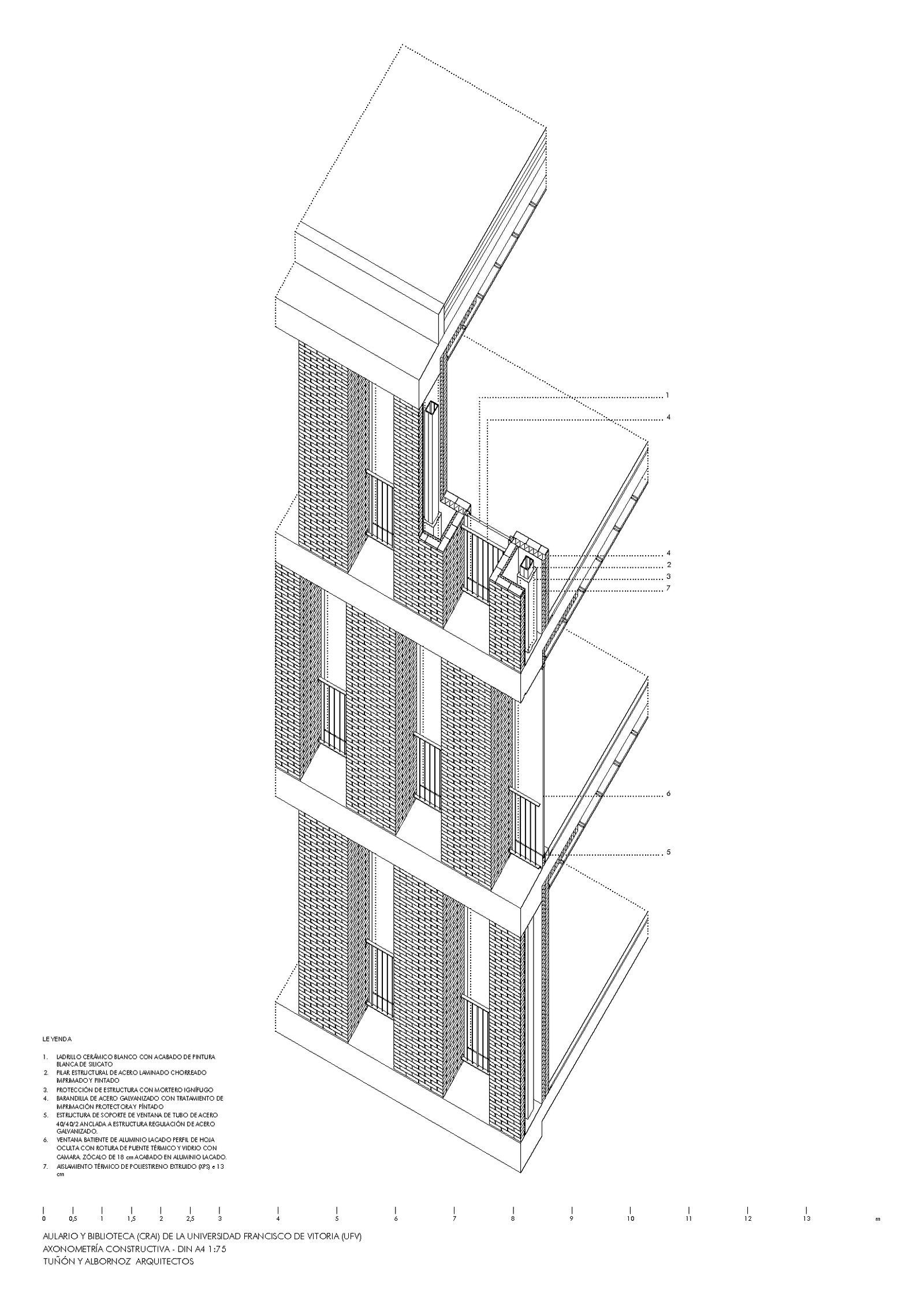 Edificio de ladrillo en la UFV | Tuñón y Albornoz Arquitectos (Luis Asín)