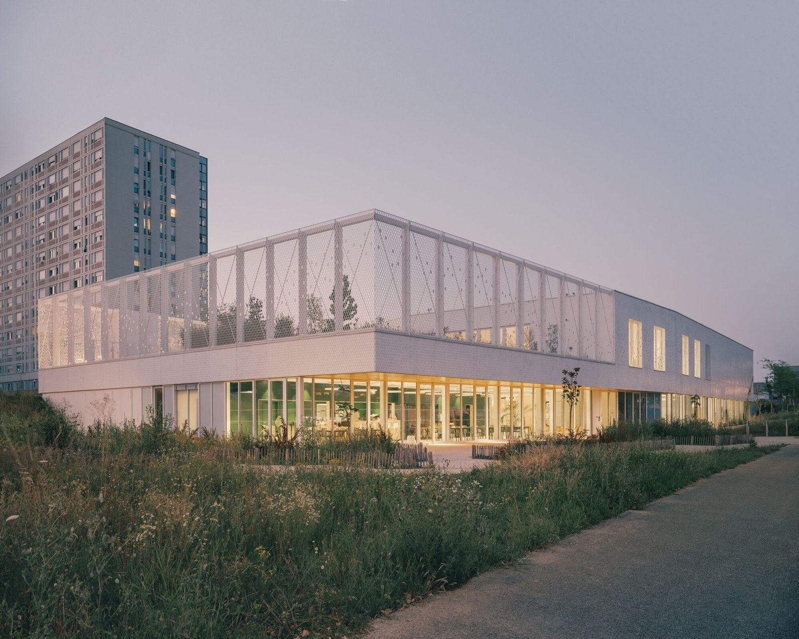 Architectures Back Caclin – Centre Socio-Culturel – Metz Borny © Charly Broyez