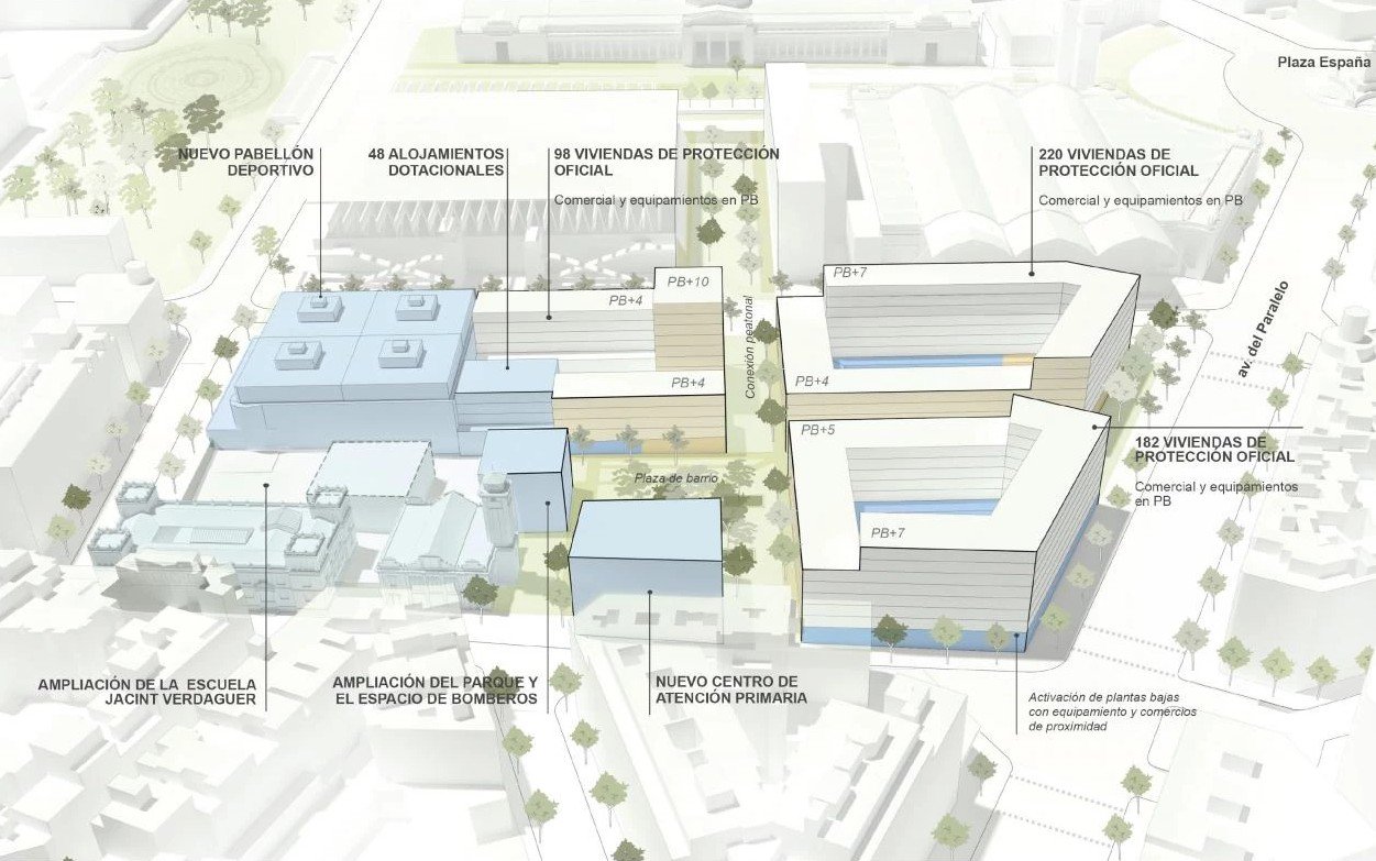 Plan Especial Urbanístico y de Mejora Urbana del ámbito Fira de Barcelona y la Modelo