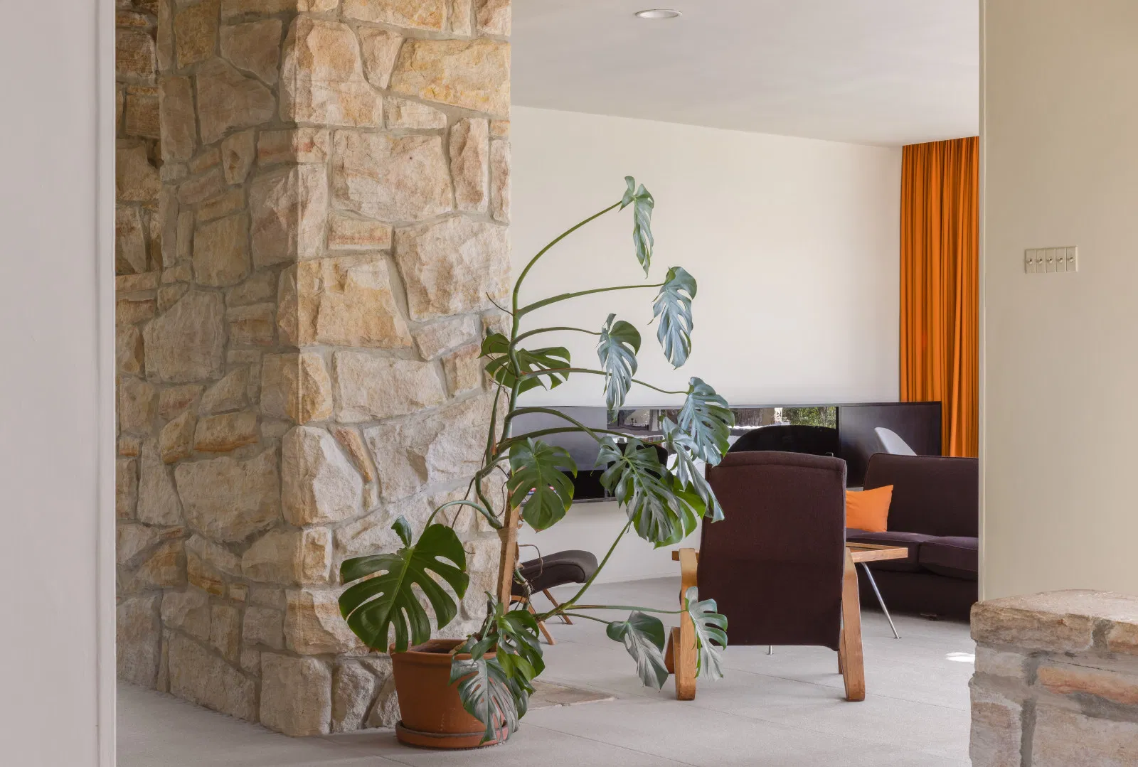 sal&oacute;n de Rose Seidler House.