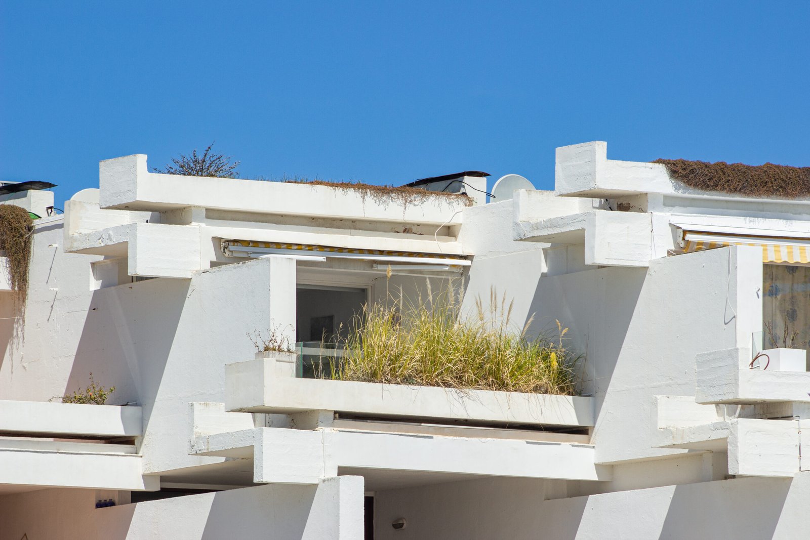 Ciudad Blanca de Francisco Javier S&aacute;enz de O&iacute;za en Alc&uacute;dia, Mallorca, fotografiada por Adri&aacute;n Sempere