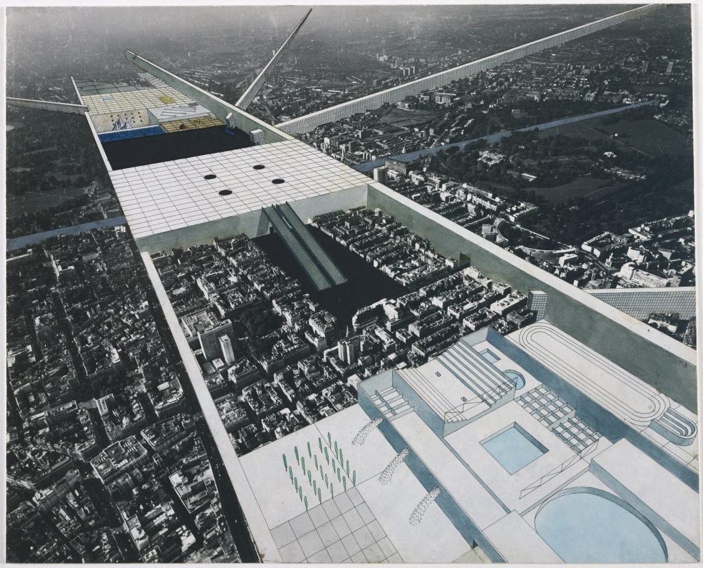 Proyecto Exodus de Rem Koolhaas, Elia Zenghelis, Madelon Vriesendorp y Zoe Zenghelis