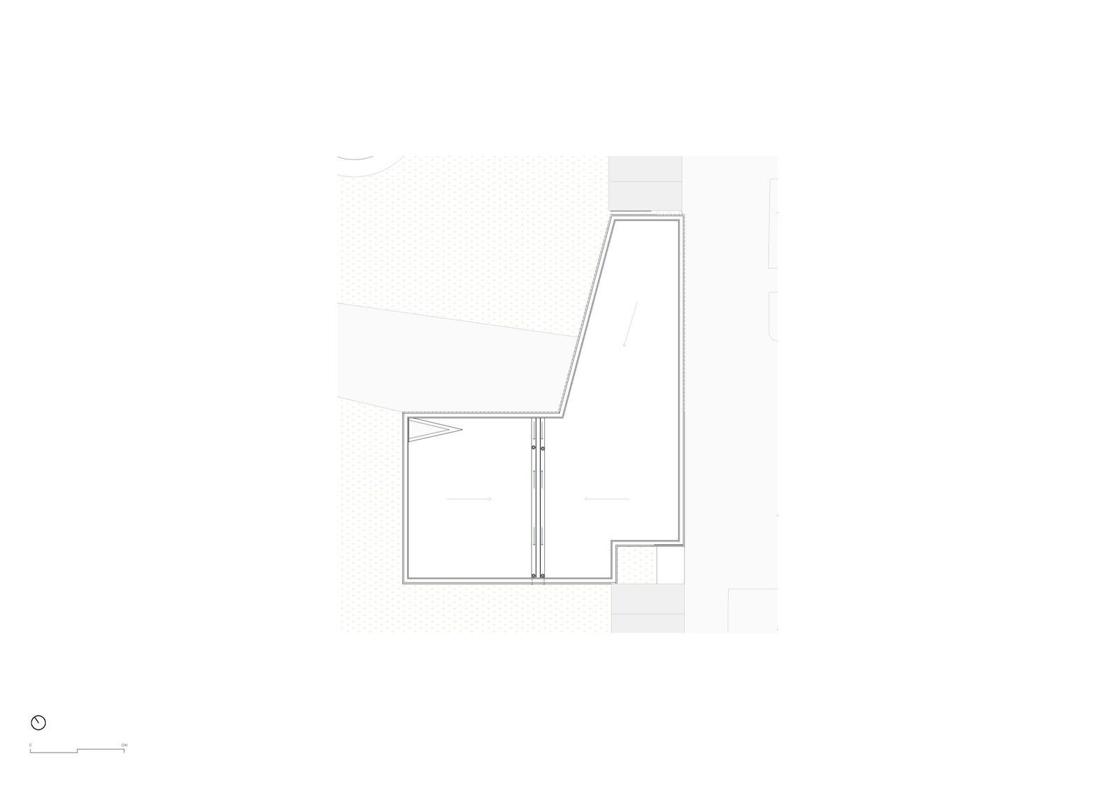Casa Mortuária_comunicação_planta cobertura