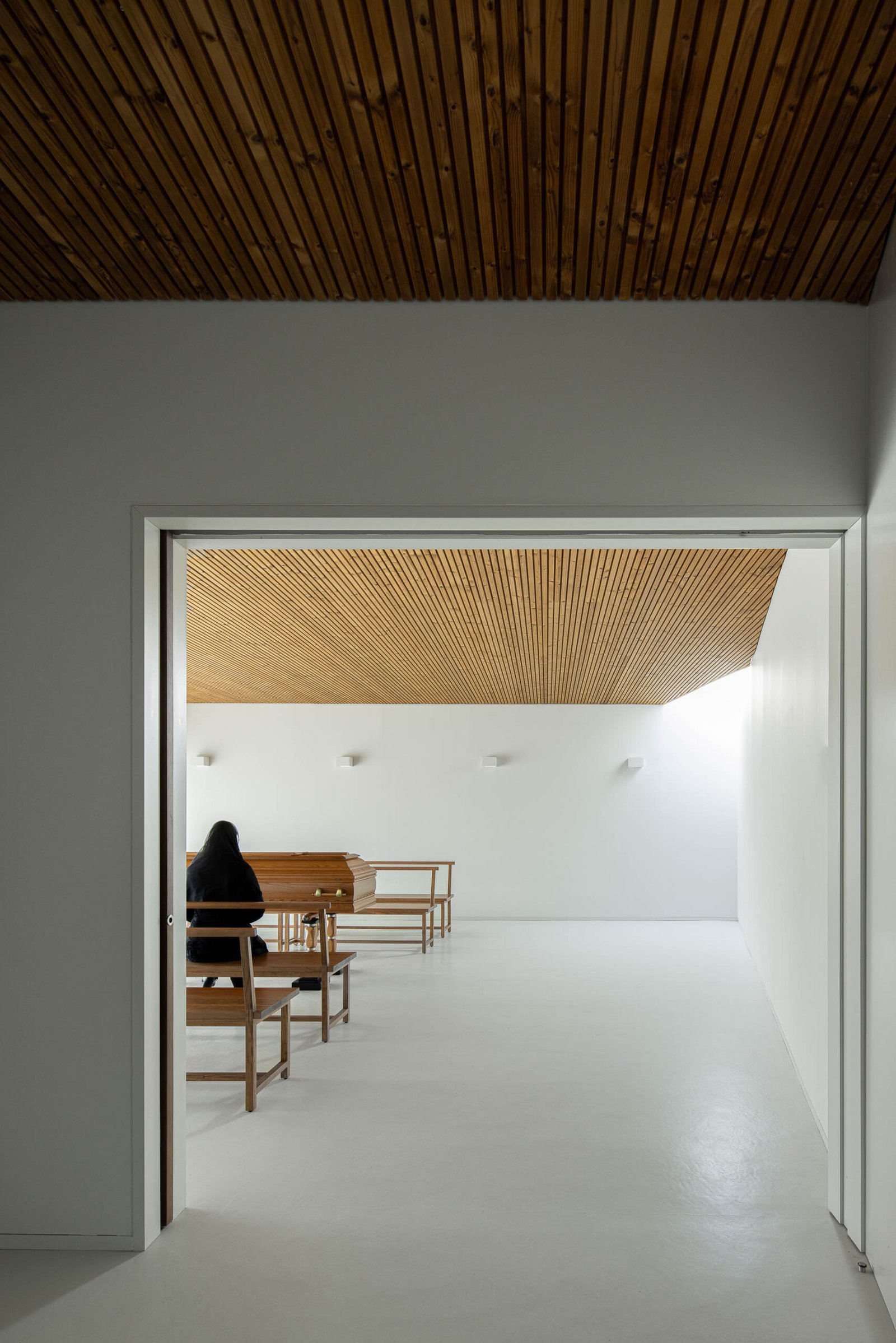 Casa Mortuária de Oliveirinha com arquitetura Sónia Cruz
